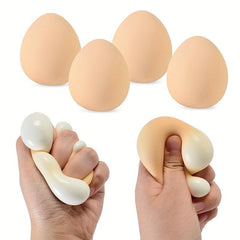 Simulated Eggs Squeeze Funny Toy Decompressing And Release Egg Vent Stress