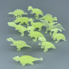 12pcs Mini Dinosaur Nightlight Soft Adhesive Non-Repetitive Types