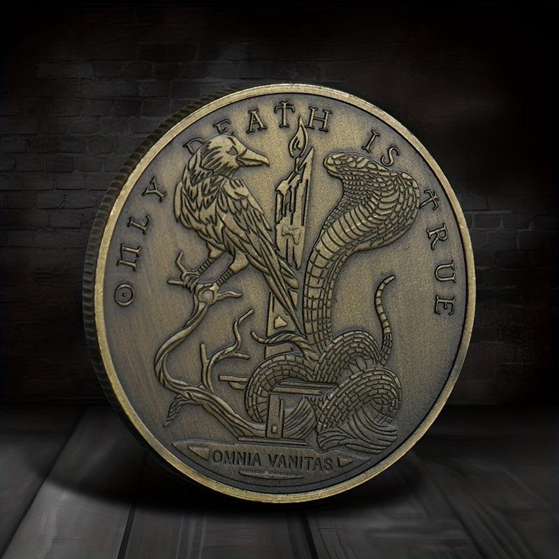 Vintage Mysterious Skull Coins Collection