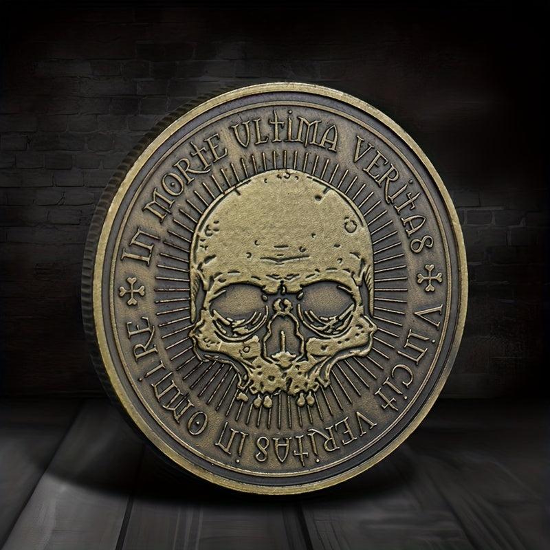 Vintage Mysterious Skull Coins Collection
