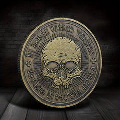 Vintage Mysterious Skull Coins Collection