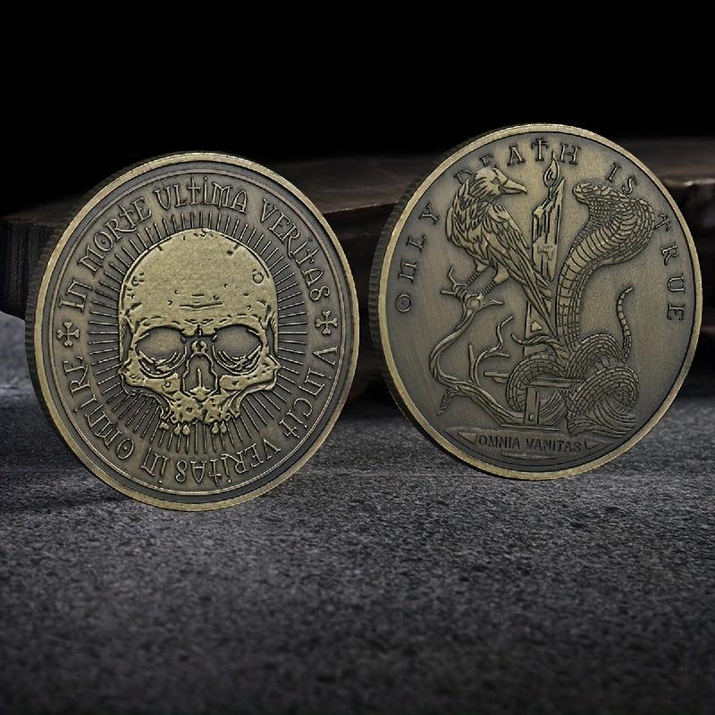 Vintage Mysterious Skull Coins Collection