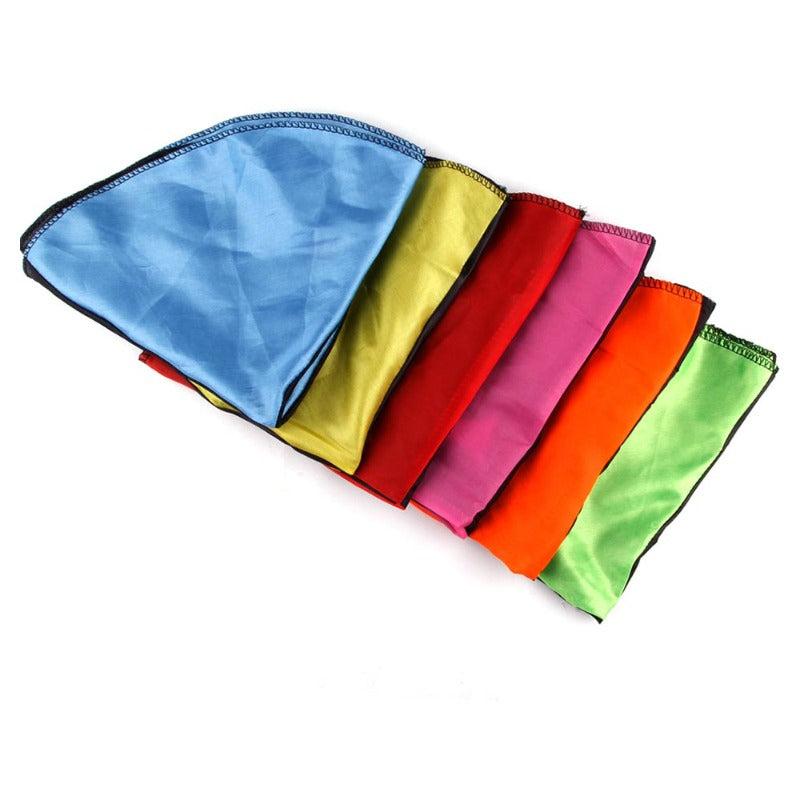 4pcs Hand Throwing Parachute Flying Toys Kids Outdoor Games
