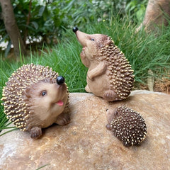 Wild Animal Hedgehog Model Toy Hedgehog Rat Burr Stealing Melon Badger