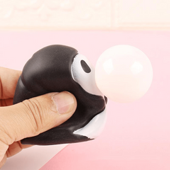 Squishy Animal Bubble Blowing Toys for Halloween Party Favors