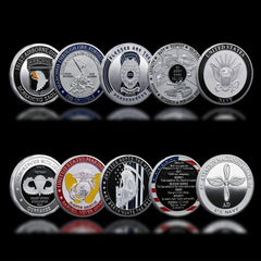 US Military Challenge Coin ARMY CORE VALUES NAVY MARINES For Collections