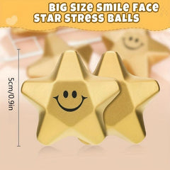 10 Star Stress Balls - Back To School Reward - Star Foam