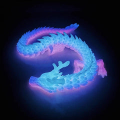 Luminous Dragon 3D Printing Desk Ornaments Glowing Creative Toy