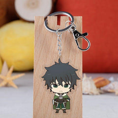 Anime Figure Acrylic Keychain Manga Anime KeyRing
