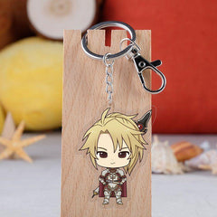 Anime Figure Acrylic Keychain Manga Anime KeyRing