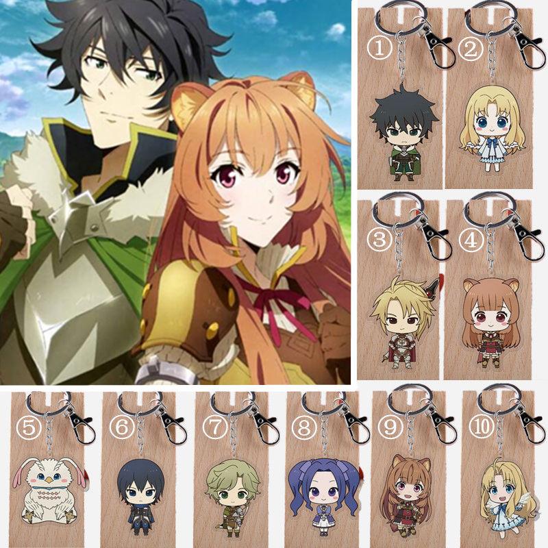 Anime Figure Acrylic Keychain Manga Anime KeyRing