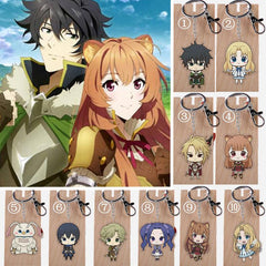 Anime Figure Acrylic Keychain Manga Anime KeyRing