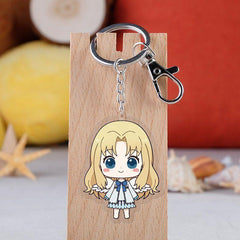Anime Figure Acrylic Keychain Manga Anime KeyRing