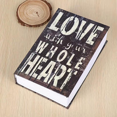 Hideaway Book Safe Reliable Password Lock Secret Collection Money Jewelry