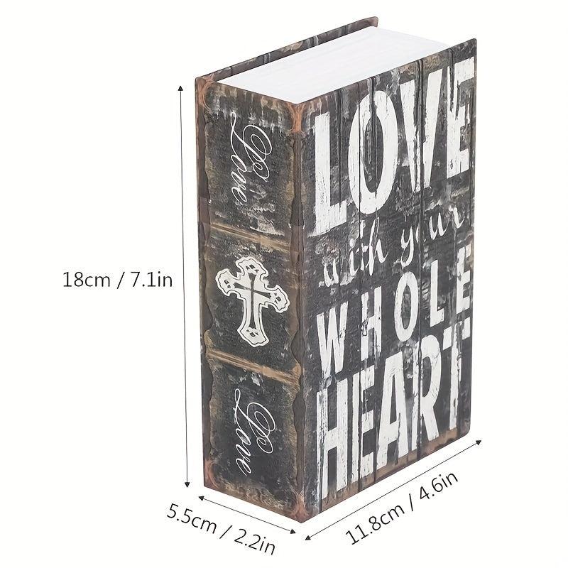 Hideaway Book Safe Reliable Password Lock Secret Collection Money Jewelry