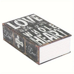 Hideaway Book Safe Reliable Password Lock Secret Collection Money Jewelry