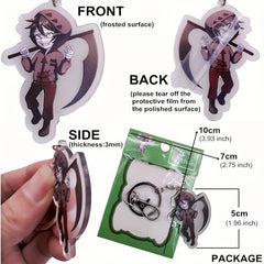 Anime Keychain Toys for Friends - 5.49 cm Comic Figure Gift