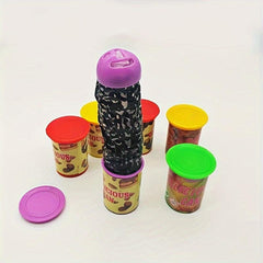 Creative Snake Bucket Toy - Fun Potato Chip Bucket Simulation Trick