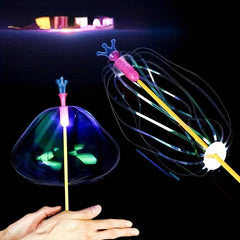 Magic Bubble Sticks Variety Twister Ribbon Bubble Flower Flash Glow Sticks
