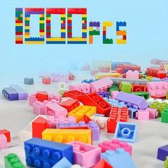 1000pcs Building Blocks Set Educational Fun DIY Assembly Toys