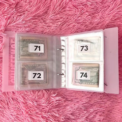 Money Saving Binder 100 Envelopes With Label Slots Saving Challenge