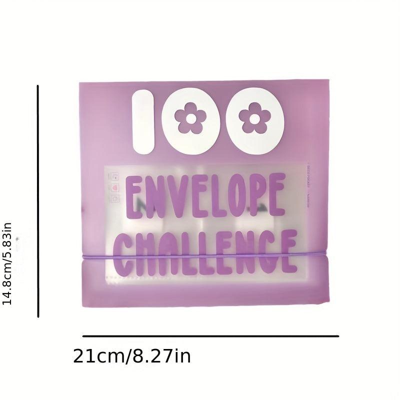 Money Saving Binder 100 Envelopes With Label Slots Saving Challenge