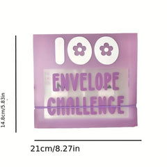 Money Saving Binder 100 Envelopes With Label Slots Saving Challenge