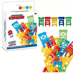 Mini Chair Balance Blocks Toys for Family Game