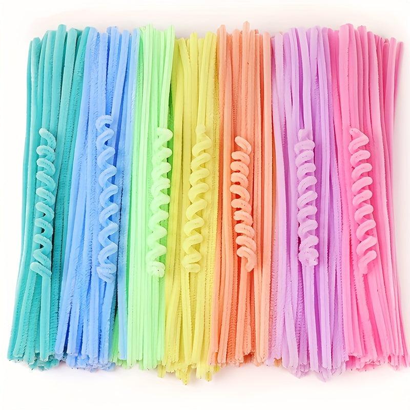 100pcs Random Macaron Twist Stick DIY Material Pack