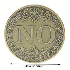 1pc Creative Alloy Coin for Collectors