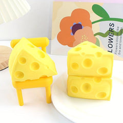 4pcs Squishy Food Stress Relief Squeeze Toys