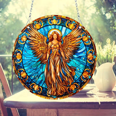 Acrylic Christmas Angel Sun Catcher Decoration