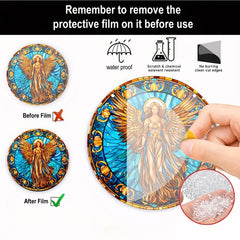 Acrylic Christmas Angel Sun Catcher Decoration