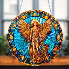 Acrylic Christmas Angel Sun Catcher Decoration