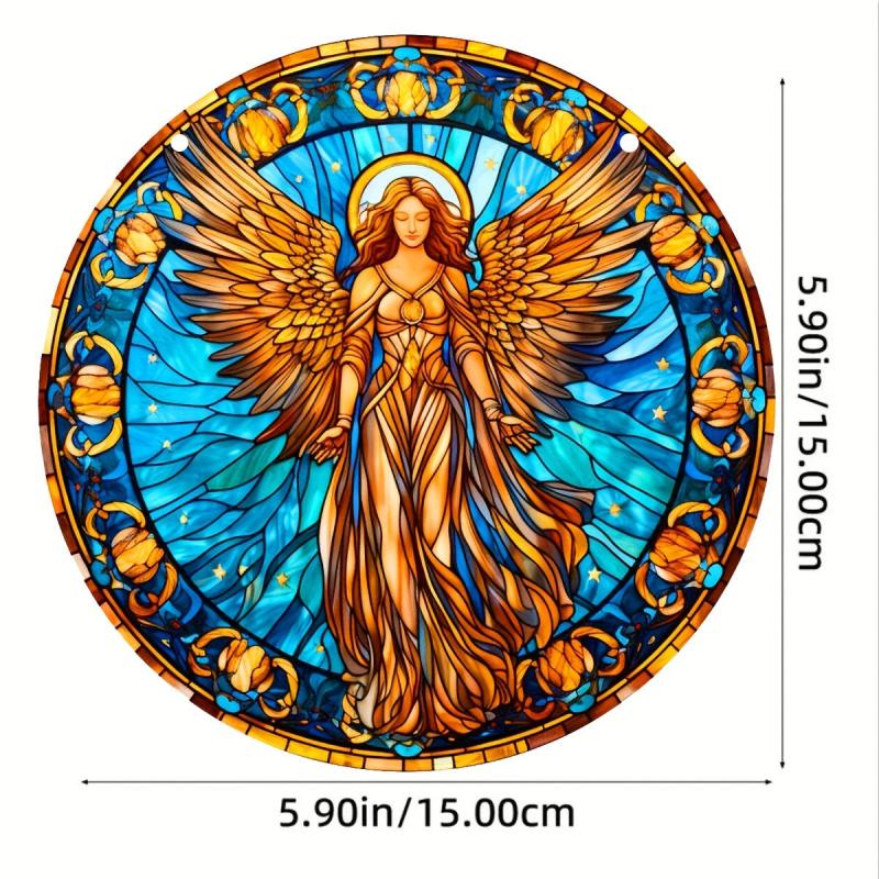 Acrylic Christmas Angel Sun Catcher Decoration