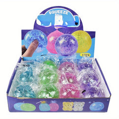 Golden Maltose Pinch Soft Sparkle Slice Decompressing Toy