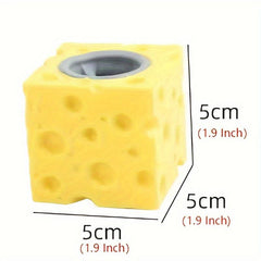 Cheese Mouse Cup Pinch Squeeze Squirrel Cup Toy