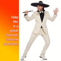 Microphone Costume Props Rock Star Toy Microphone Party Favors Decoration