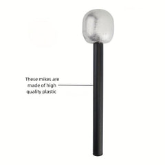 Microphone Costume Props Rock Star Toy Microphone Party Favors Decoration