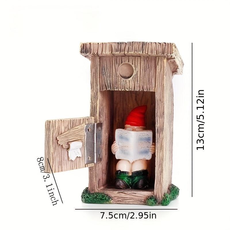 Funny Garden Gnomes Statues Outdoor Decorations