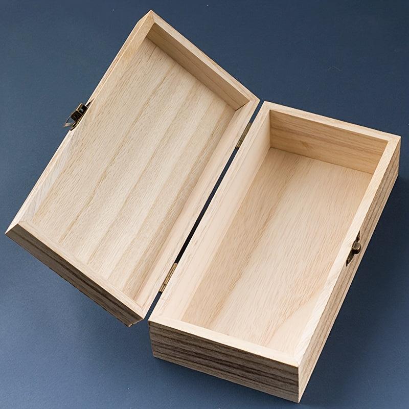 Vintage Wooden Storage Box for Jewelry - Birthday Gift