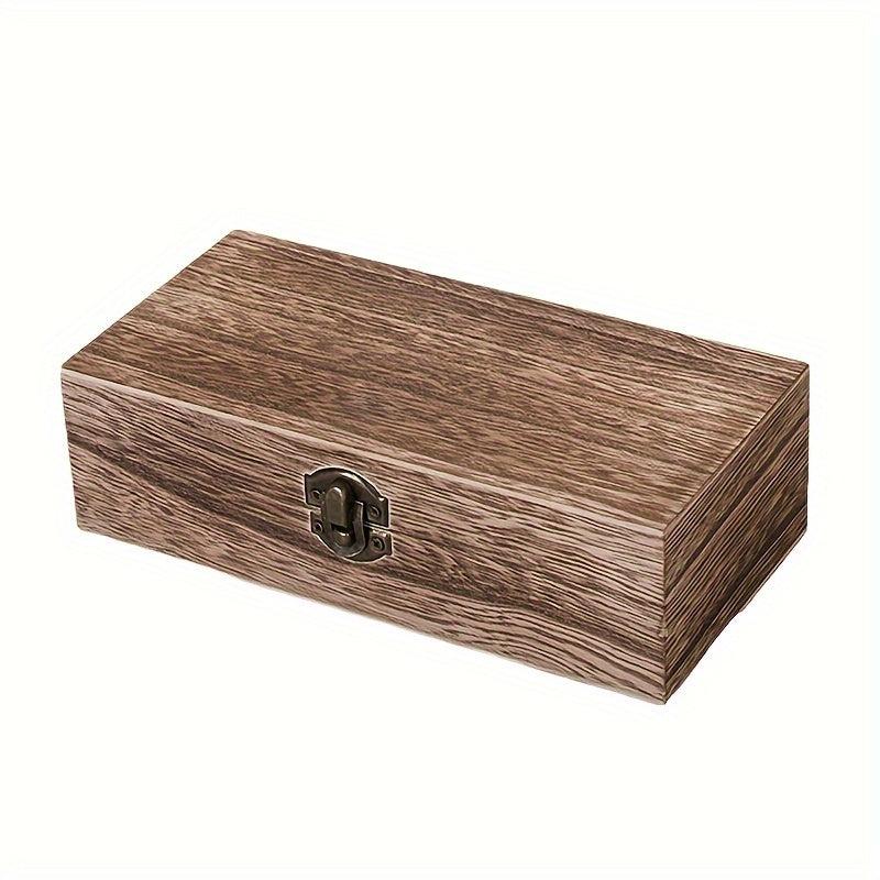 Vintage Wooden Storage Box for Jewelry - Birthday Gift