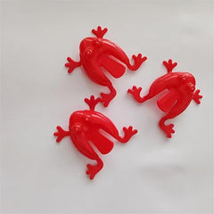 3pcs Press Frog Toys Animal Frog Jump Game Candy Bag Filler Mixed