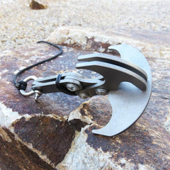 Stainless Steel Gravity Grappling Hook Tool