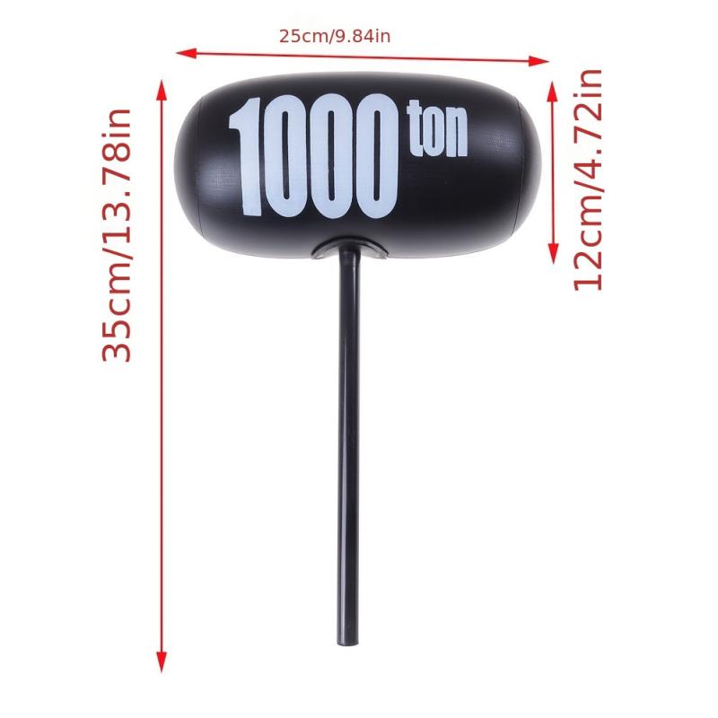 Inflatable Basher Hammer Mallet Blow Up Beach Party Bag Fancy Dress Kid Toy