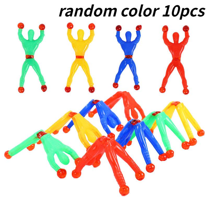 Sticky Wall Climbing Men Toys Plastic Climbing Flip Man Novelty Toy