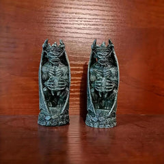 Resin Devil Magic Ornament Figure Doll Model Halloween Horror Home Decor