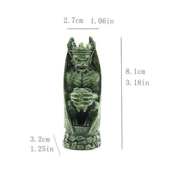 Resin Devil Magic Ornament Figure Doll Model Halloween Horror Home Decor