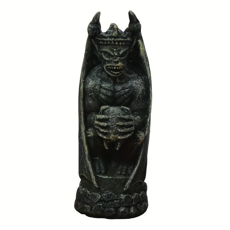 Resin Devil Magic Ornament Figure Doll Model Halloween Horror Home Decor