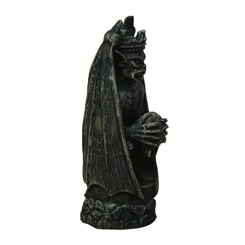 Resin Devil Magic Ornament Figure Doll Model Halloween Horror Home Decor